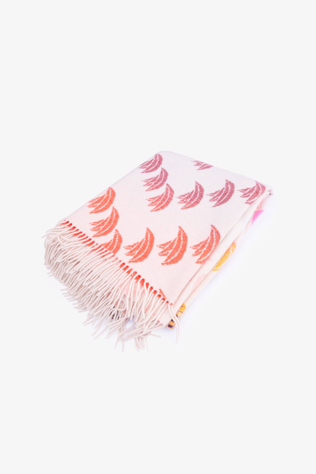 Manta Cashmere Banana Rainbow - Polonio Uruguay