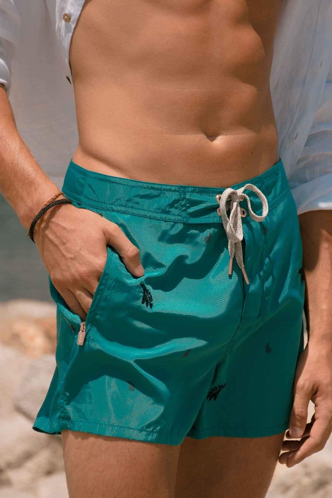 Short de Baño Gents Esmeralda - Polonio Uruguay