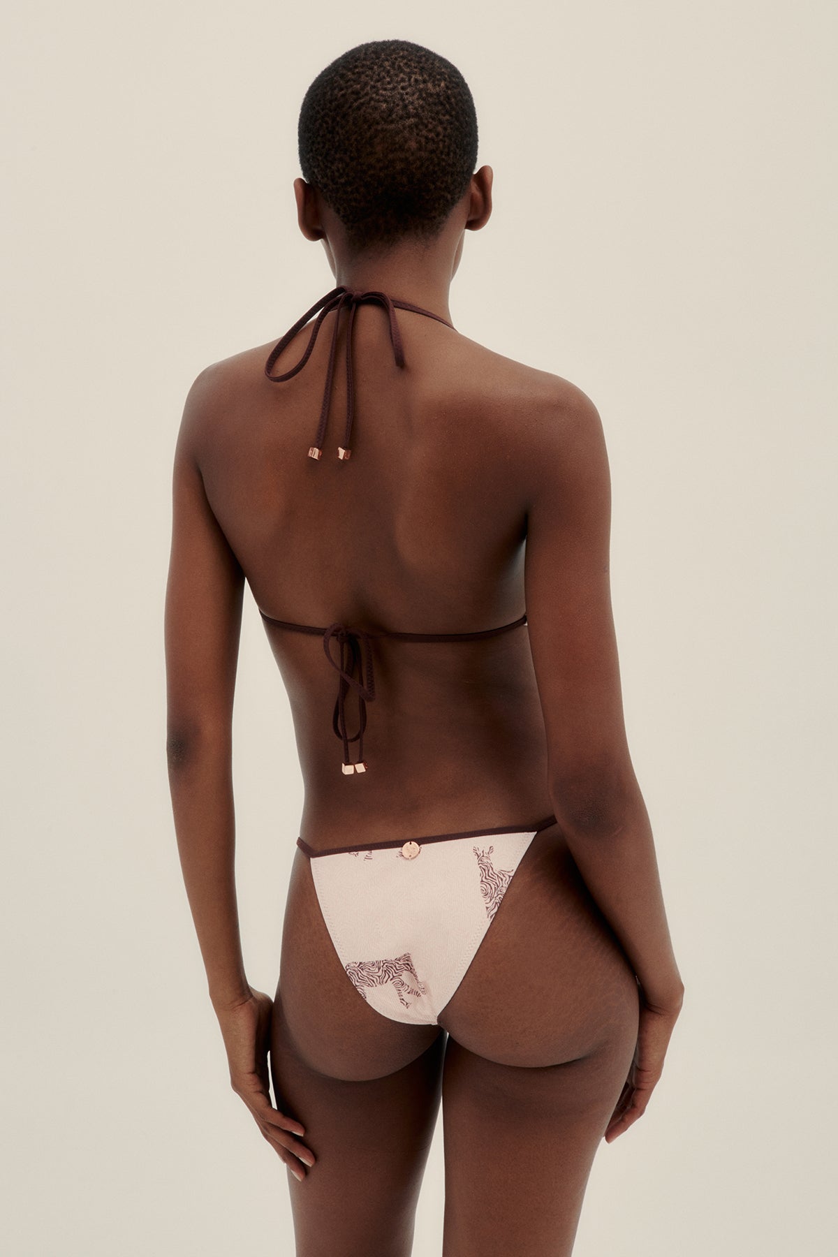 Bottom Bikini Abby Zebra - Polonio Uruguay