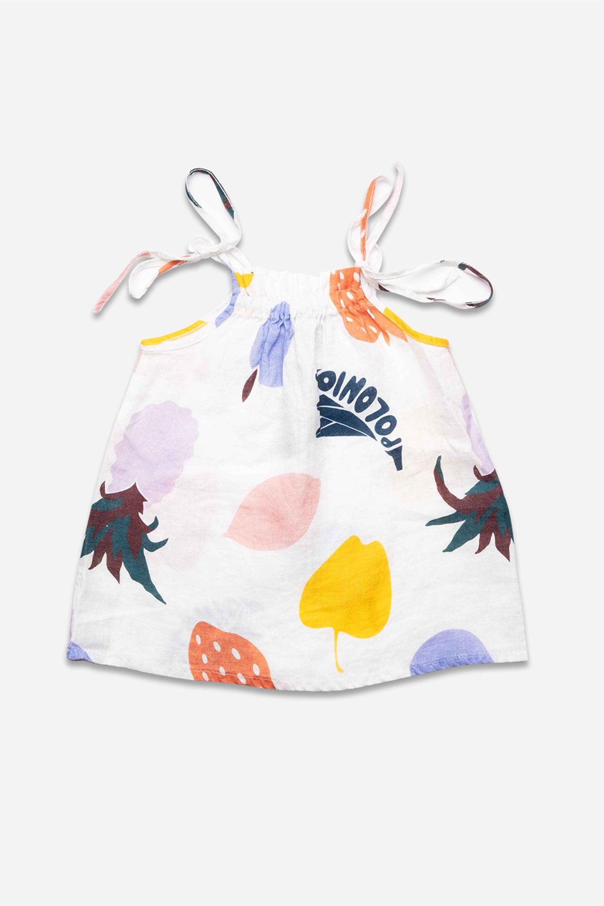 Fruit Salad Bebé Amelie Dress Lino - Polonio Uruguay