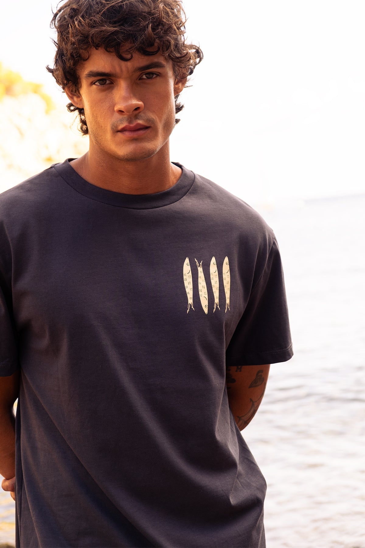 Anchoas Tee Piombo T-Shirt Polonio UY