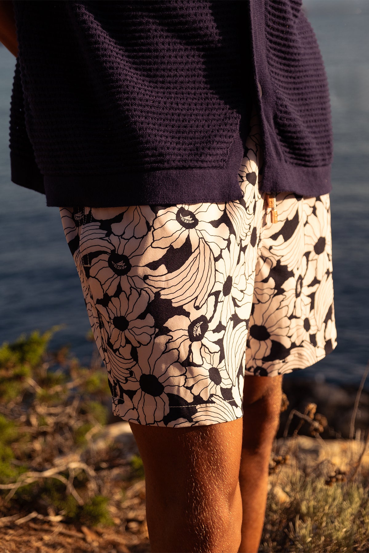 Short de Baño Broken Flower Classic Classic Polonio UY