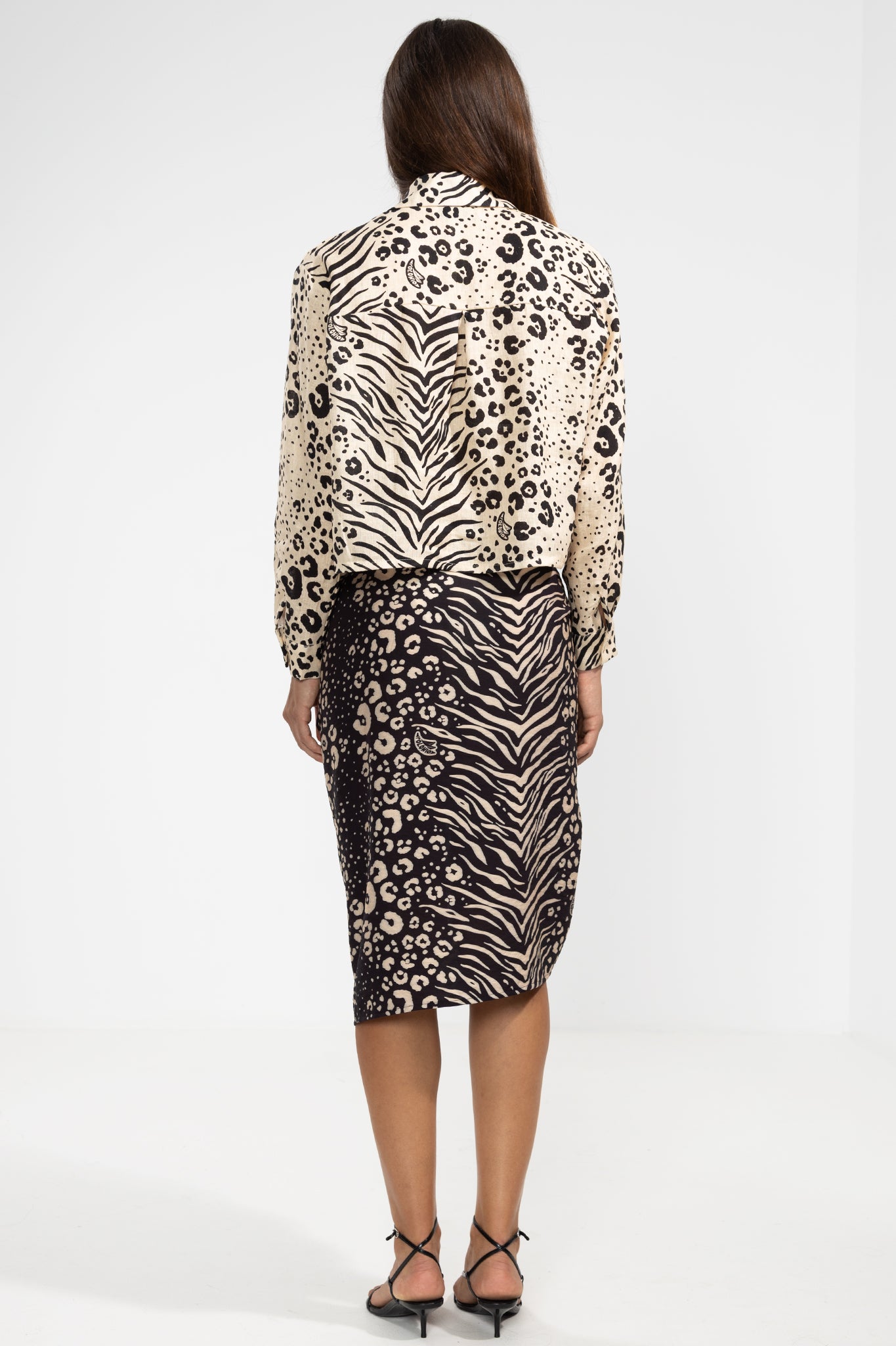 Pareo Feline Black