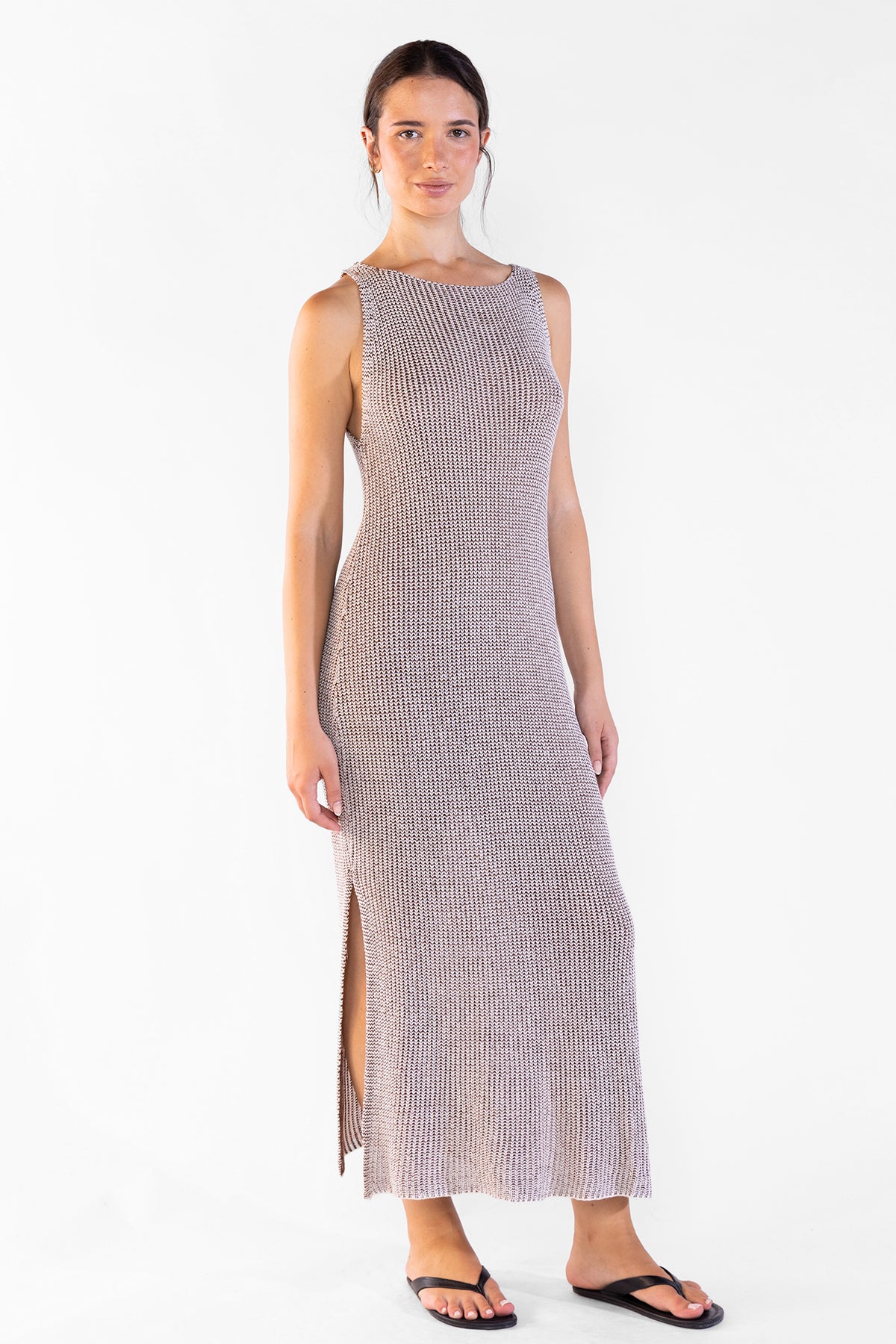 Vestido Eli Tejido Gold Vestidos y Monos Polonio UY