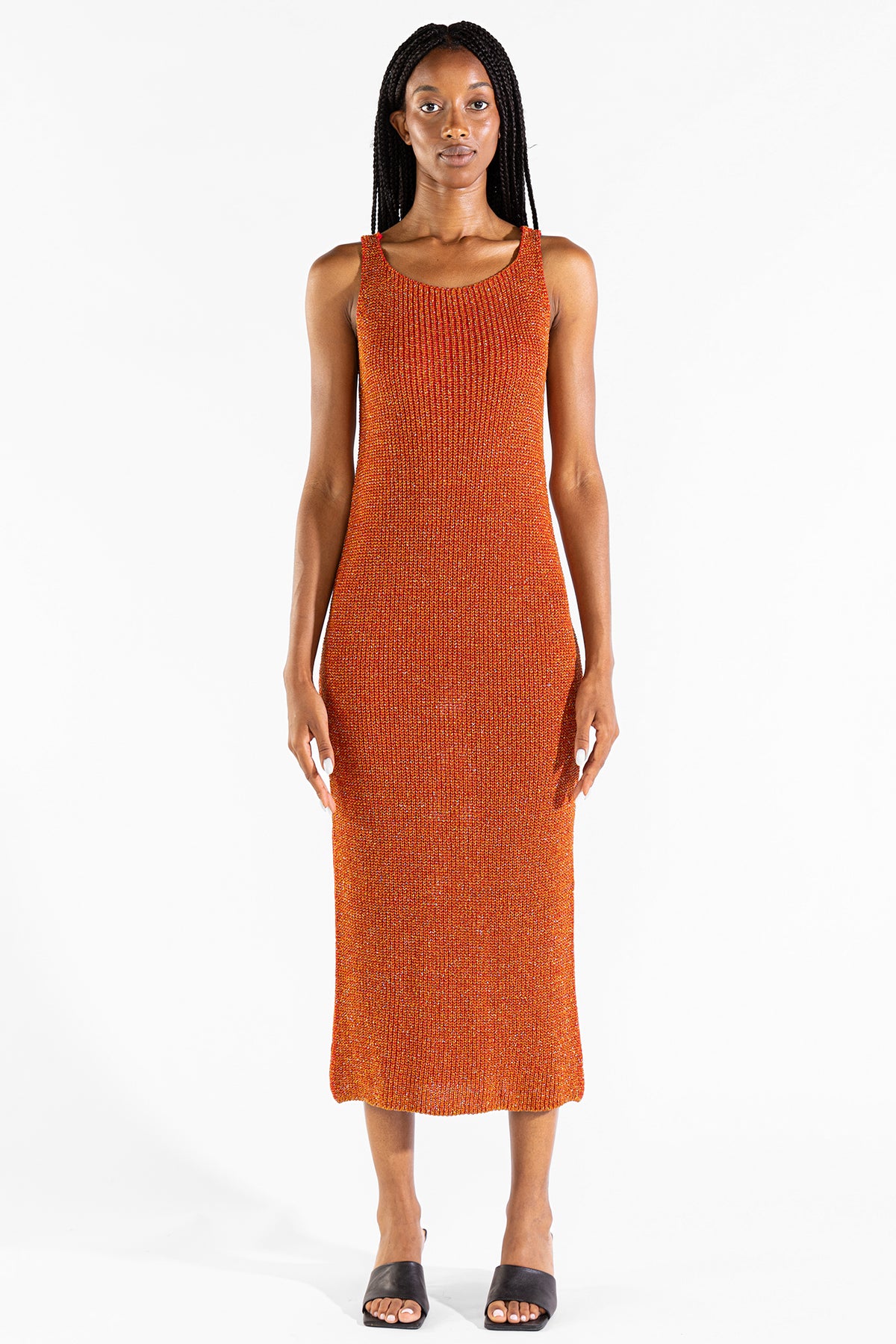 Vestido Eli Tejido Lurex Sol Vestidos y Monos Polonio UY