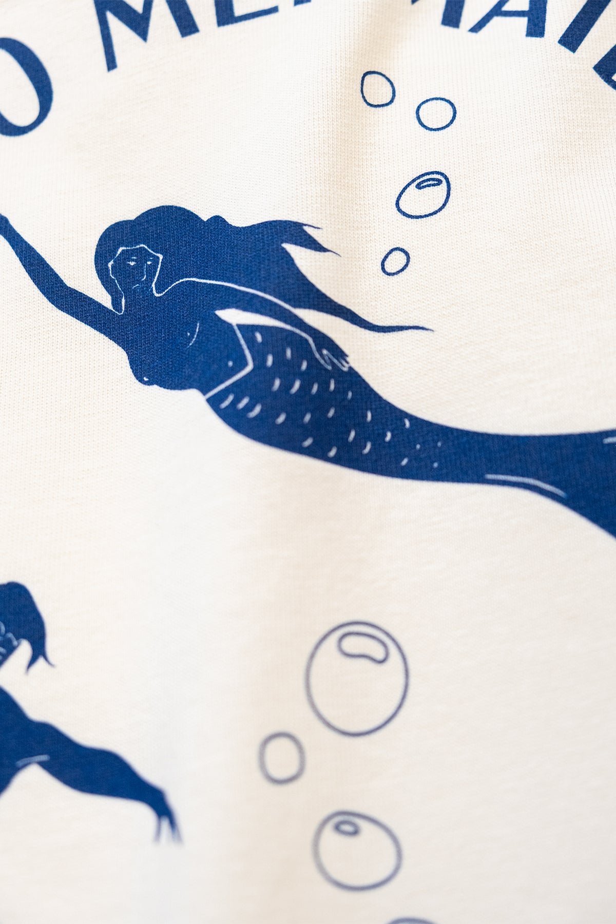 Mermaid Club Tee Panna T-Shirt Polonio UY