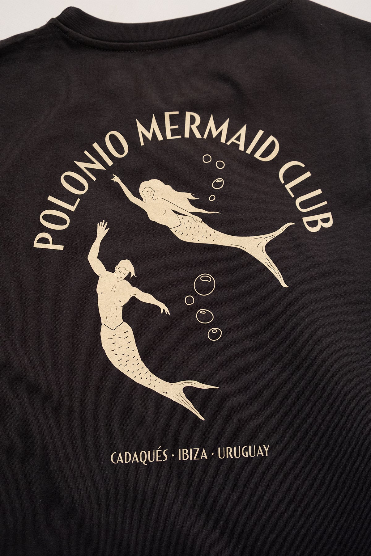 Mermaid Club Tee Piombo T-Shirt Polonio UY