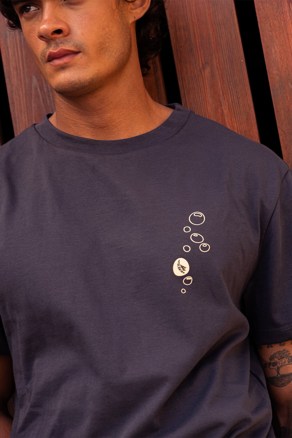 Mermaid Club Tee Piombo T-Shirt Polonio UY