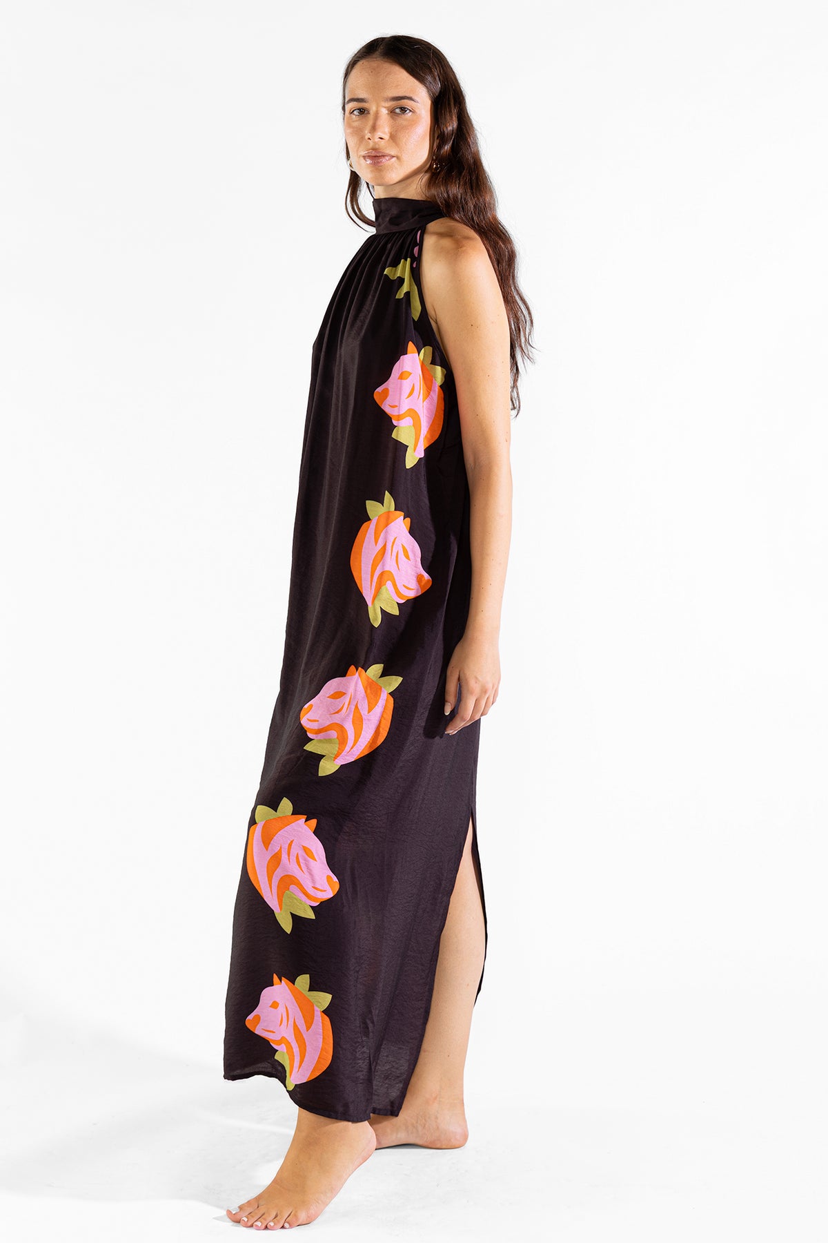 Vestido Halter Michu Bengals