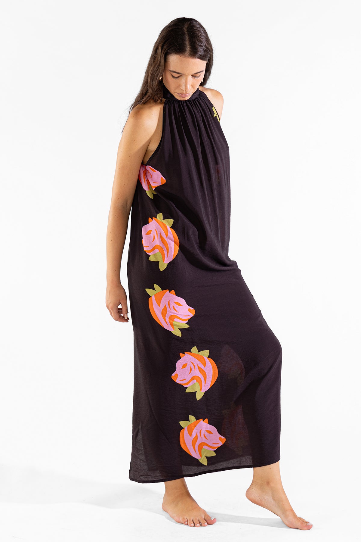 Vestido Halter Michu Bengals