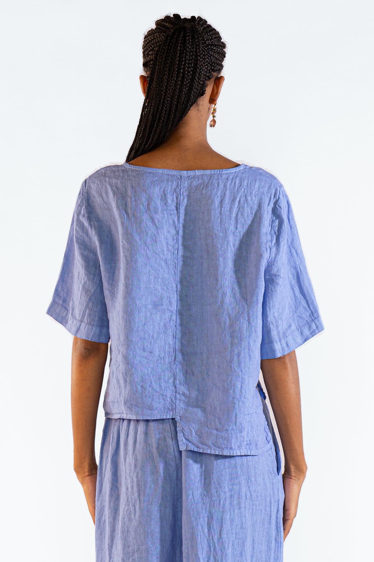 Top Fefe Blue Tops y Camisas Polonio UY