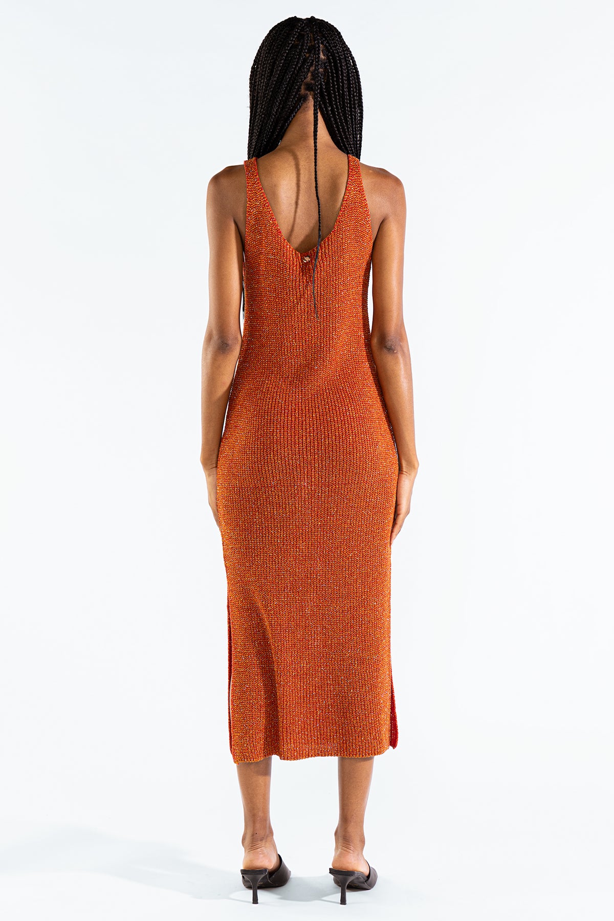 Vestido Eli Tejido Lurex Sol Vestidos y Monos Polonio UY