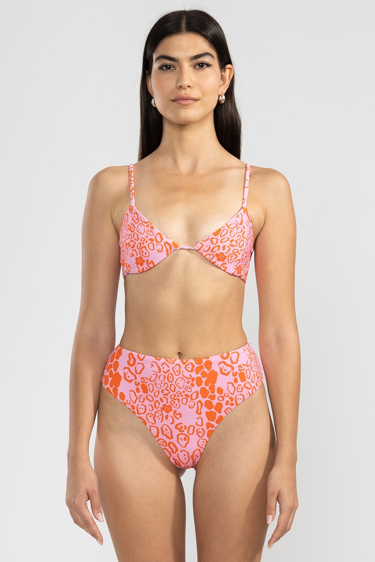 Bikini Cadaqués Jaguar Pink - Polonio Uruguay