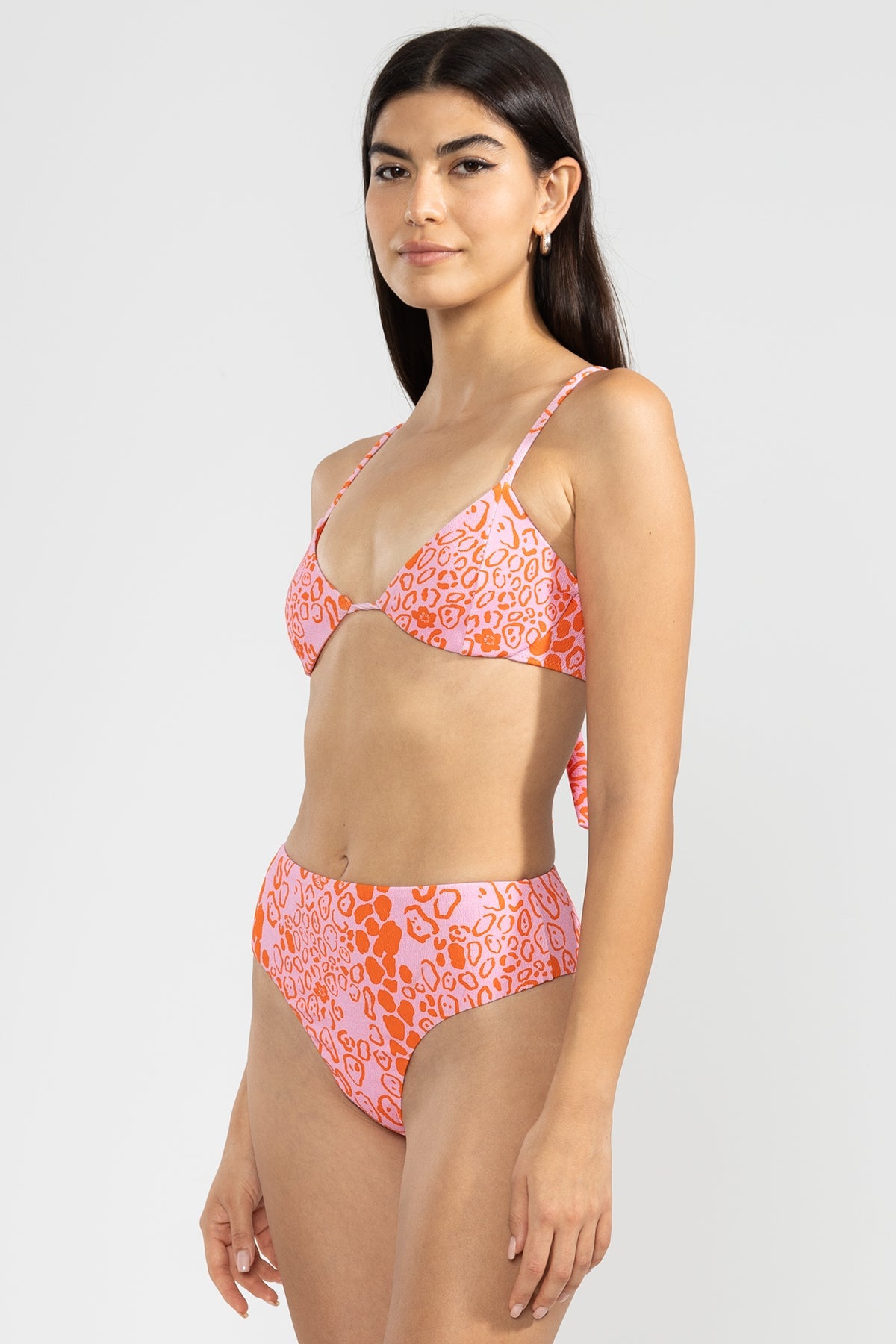 Bikini Cadaqués Jaguar Pink - Polonio Uruguay