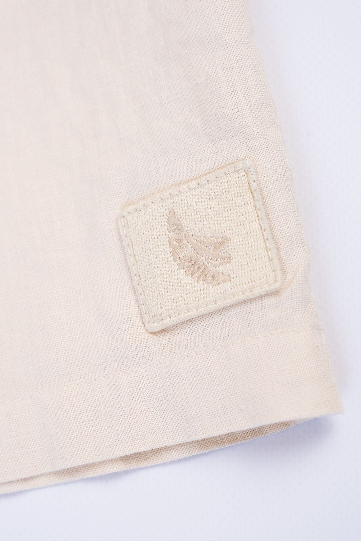 Camisa Camp Collar Boxy Cream - Polonio Uruguay