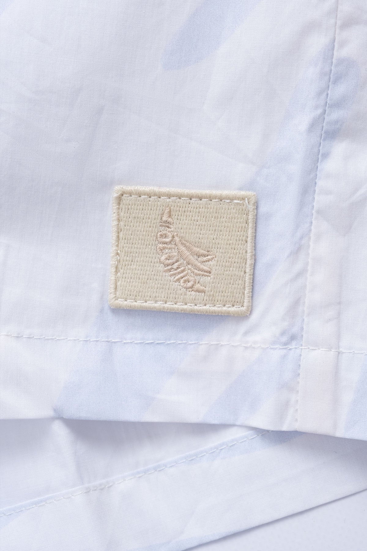 Camisa Convertible Collar Boxy Marble Sky - Polonio Uruguay