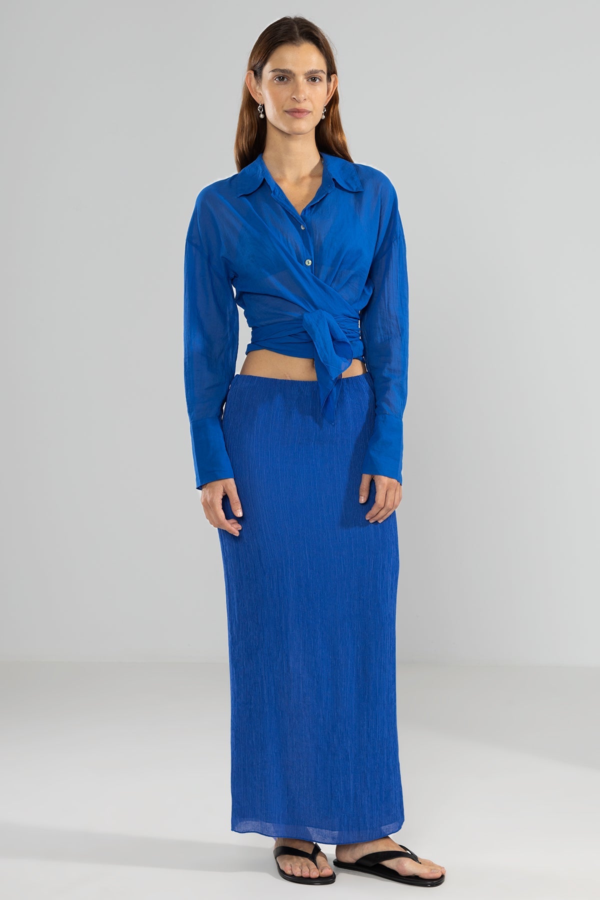 Camisa Fefe Azul - Polonio Uruguay