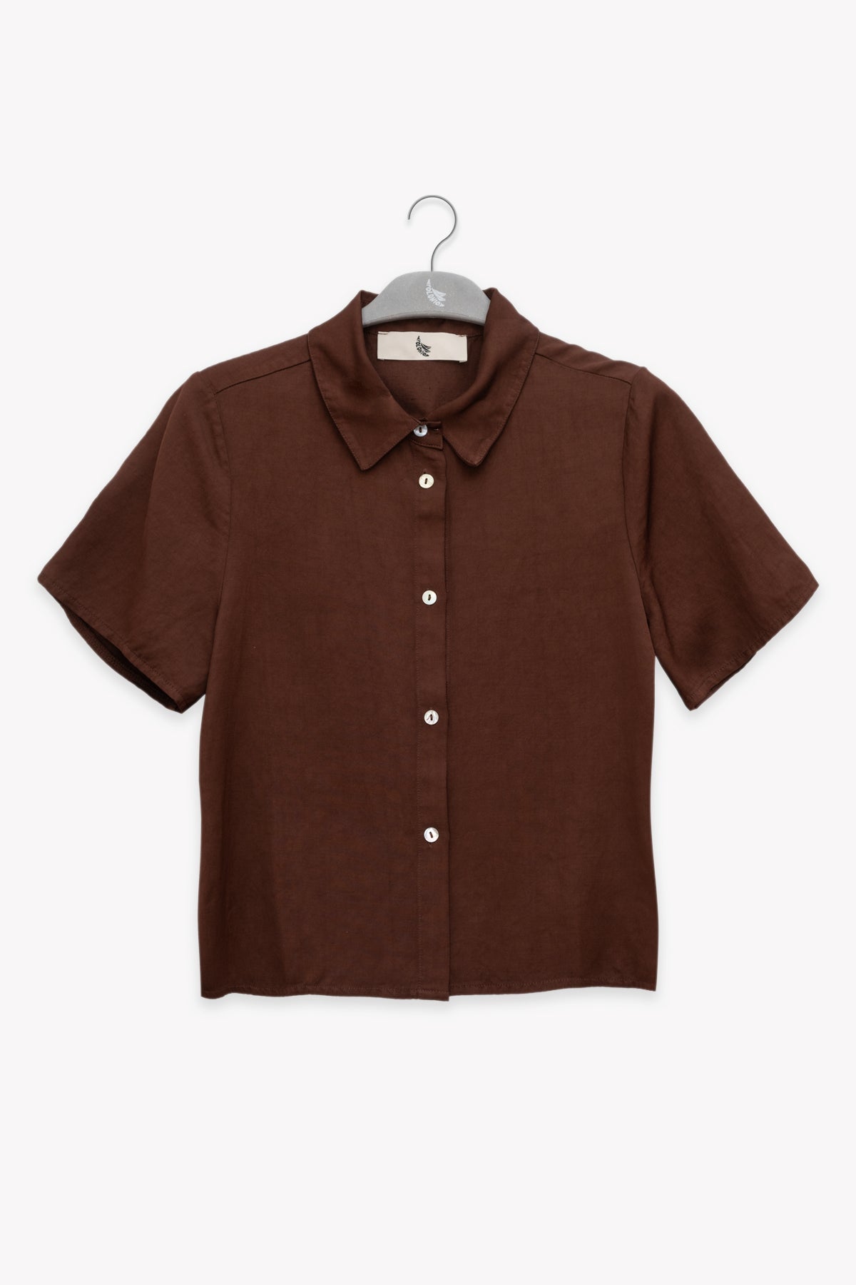 Camisa Manga Corta Choco - Polonio Uruguay