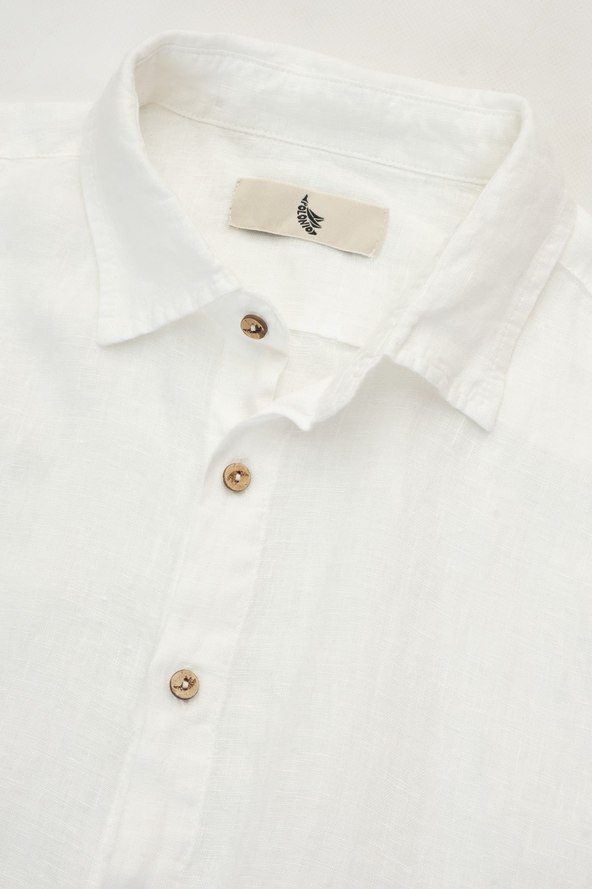 Camisa Manga Larga 100% Lino Casapueblo Camisa Manga Larga de Lino Polonio UY