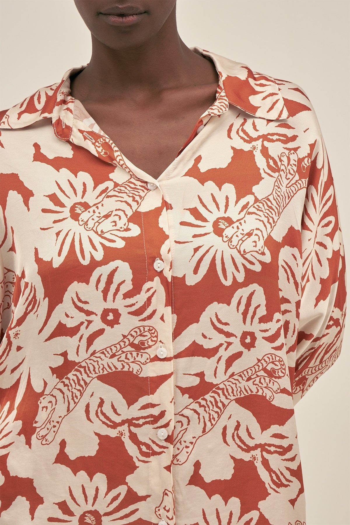 Camisa Sol Jungle Clay - Polonio Uruguay