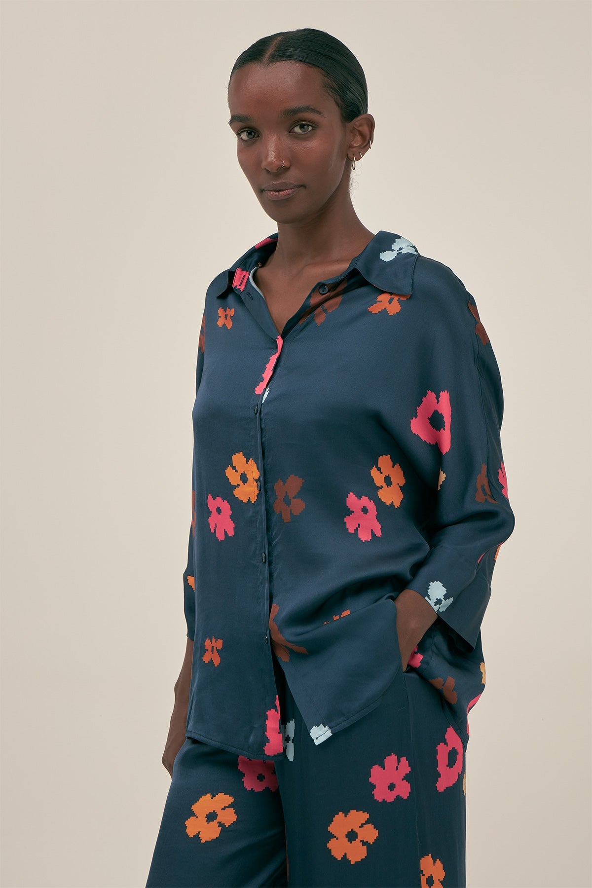 Camisa Sol Poppy Night - Polonio Uruguay