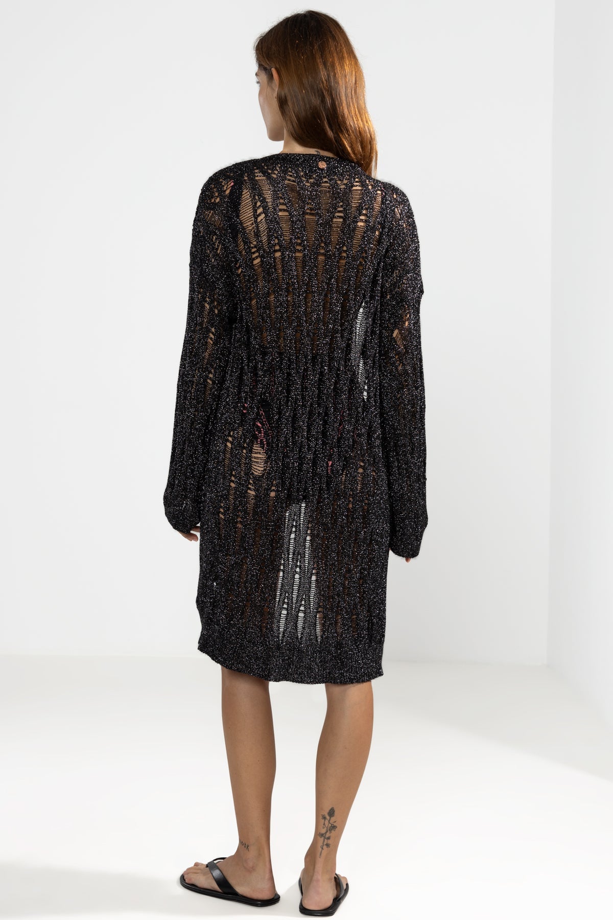 Cardigan Lara Negro - Polonio Uruguay