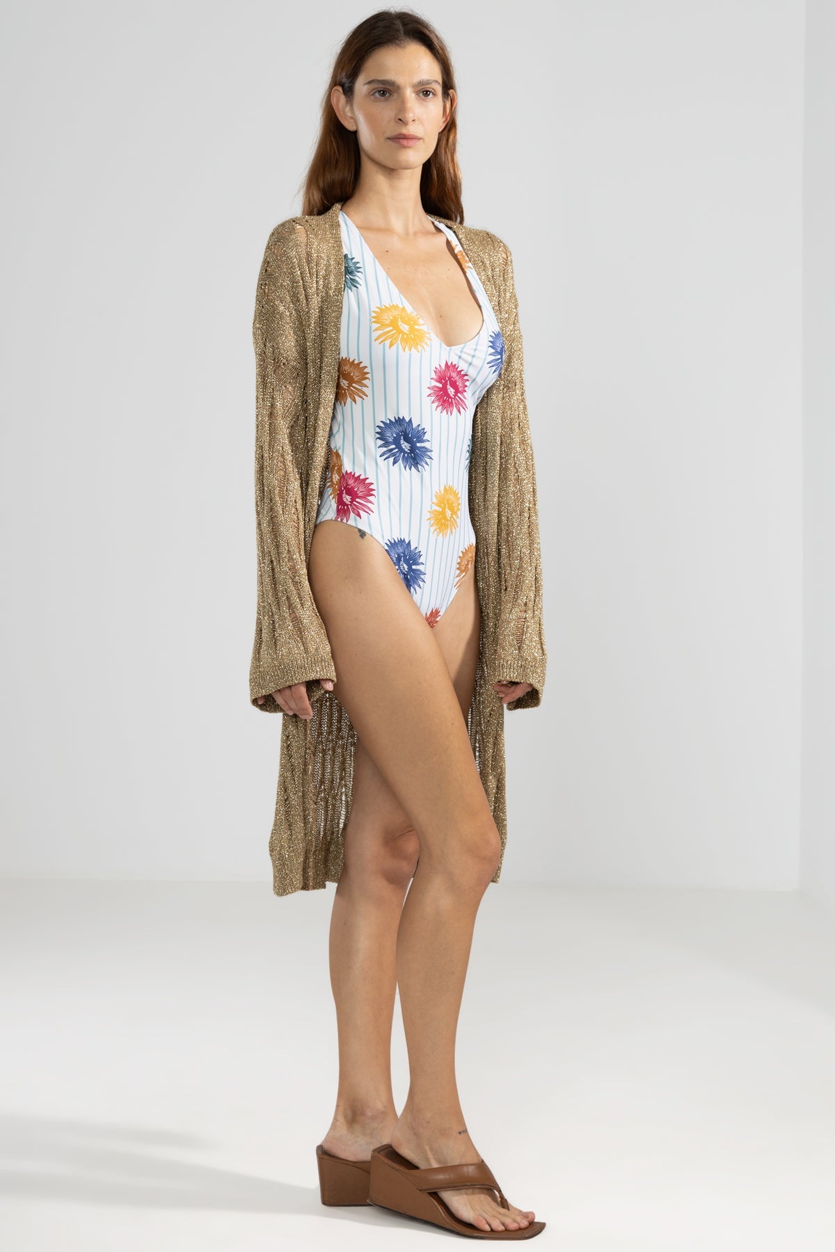 Cardigan Lara Oro - Polonio Uruguay