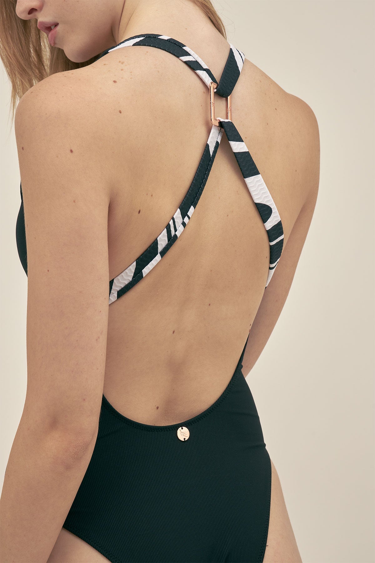 Enteriza Lu Rib Negro - Polonio Uruguay