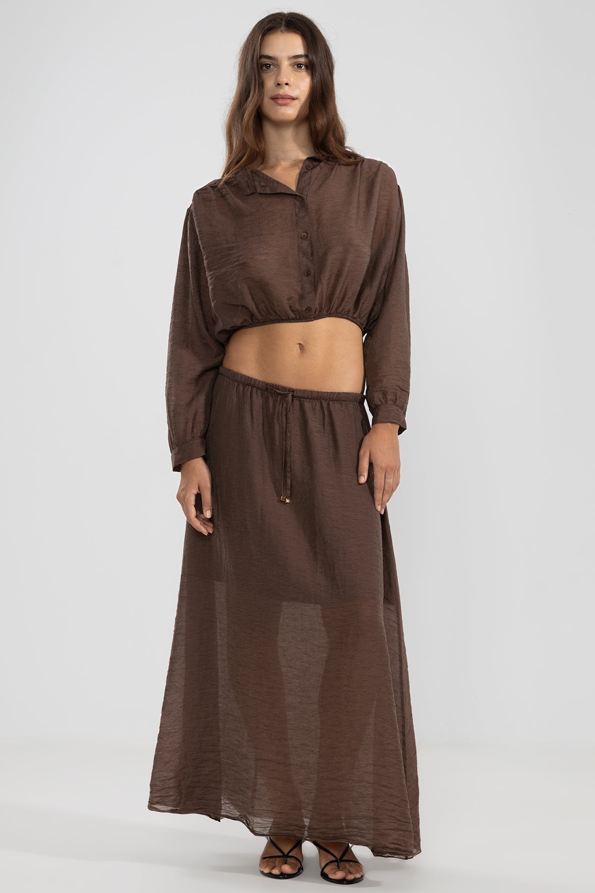 Falda Abby Choco - Polonio Uruguay