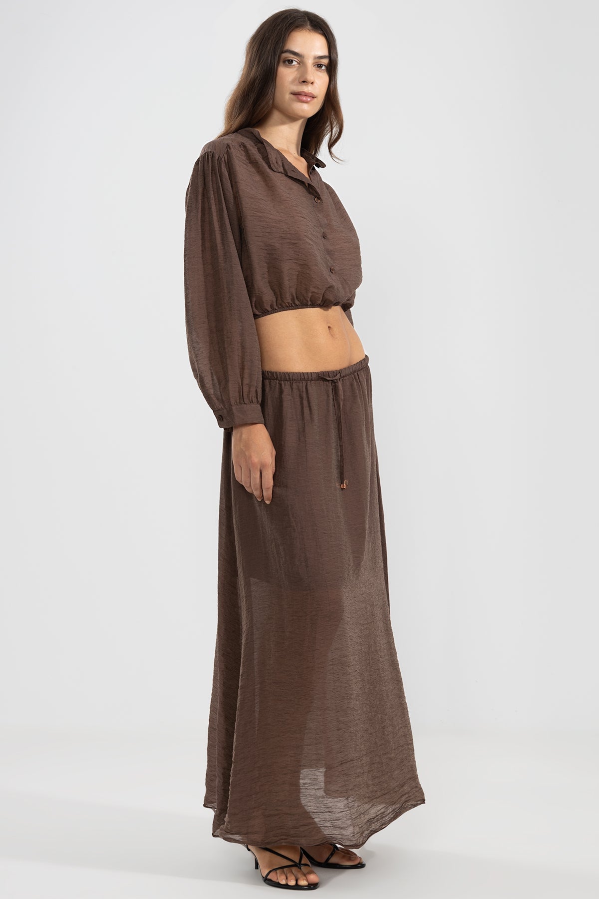 Falda Abby Choco - Polonio Uruguay