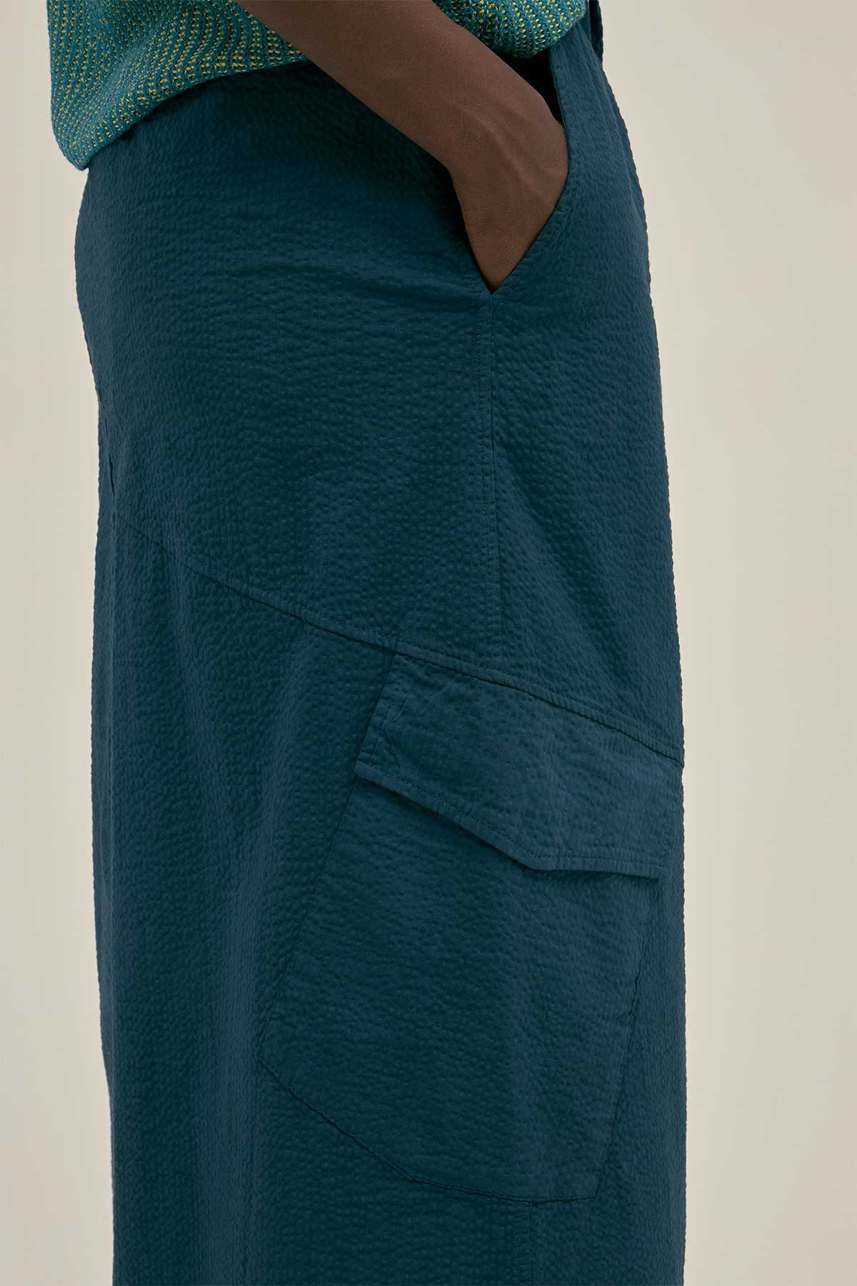 Falda Amelie Azul Marino - Polonio Uruguay