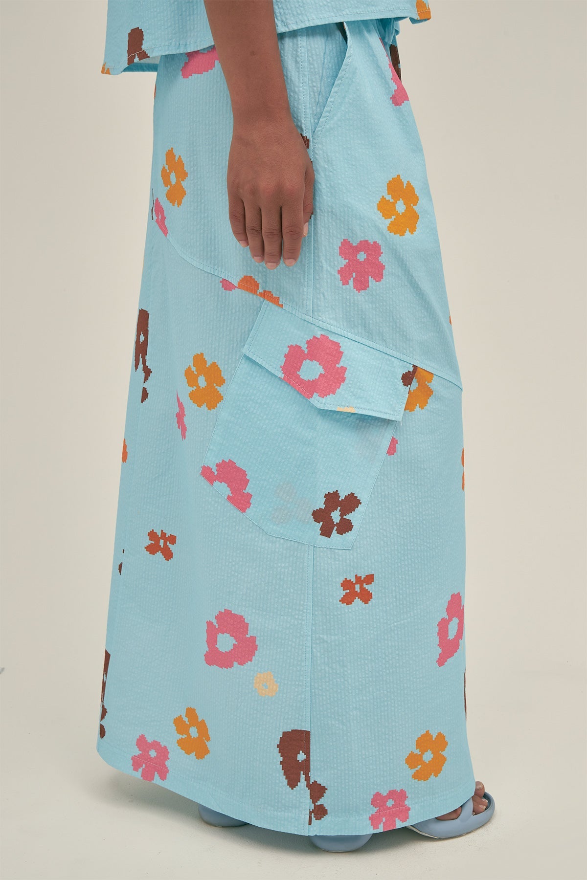 Falda Amelie Poppy Sky - Polonio Uruguay