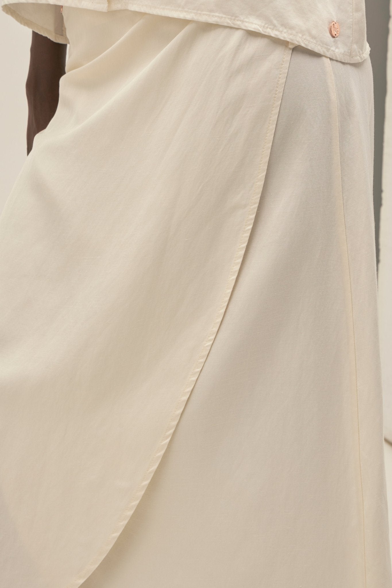 Falda Larga Crema - Polonio Uruguay