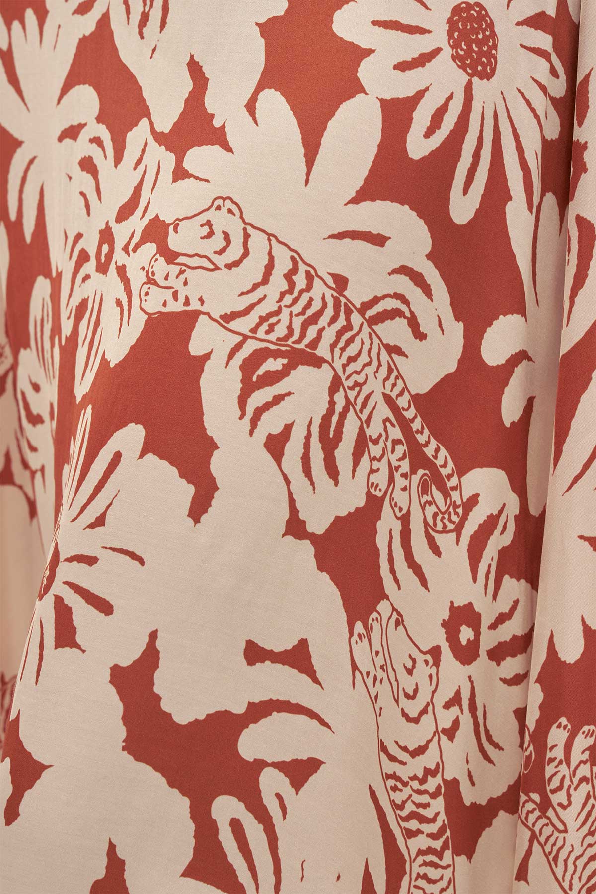 Falda Maxi Jungle Clay - Polonio Uruguay