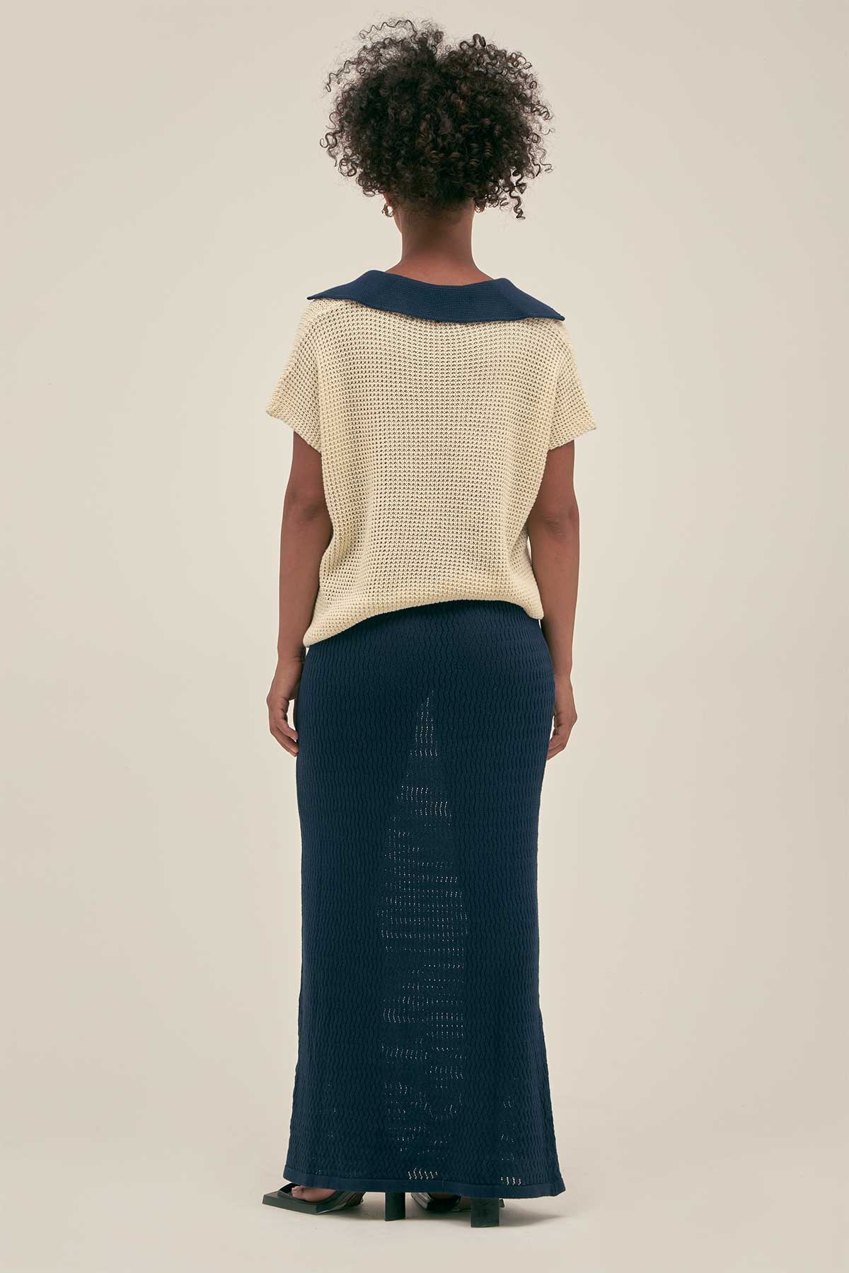 Falda Tejida Ibiza Noche - Polonio Uruguay