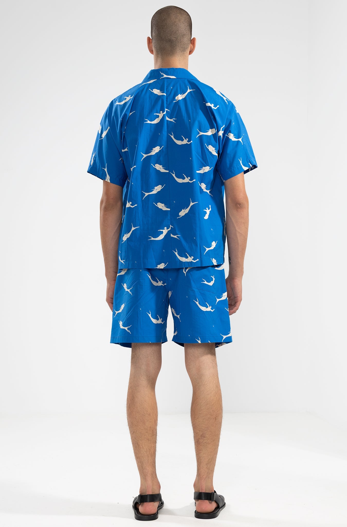 Fede Shorts Mermaid Blue - Polonio Uruguay