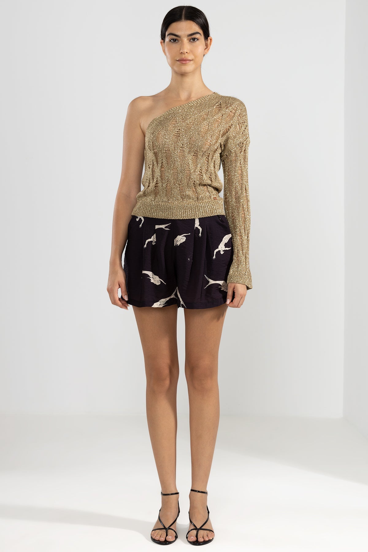 Flo Shorts Mermaid Black - Polonio Uruguay