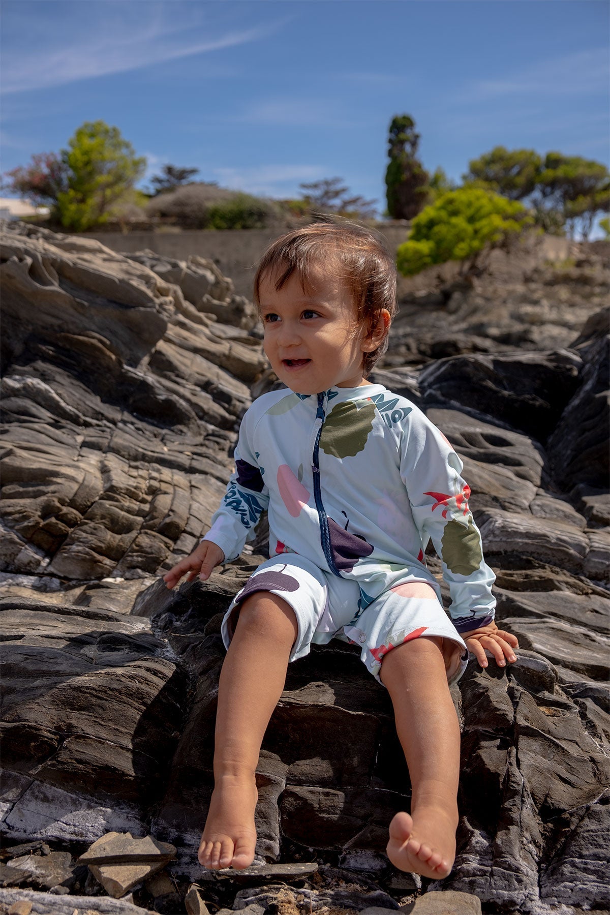 Fruit Salad Bebé Enterito Onesie - Polonio Uruguay