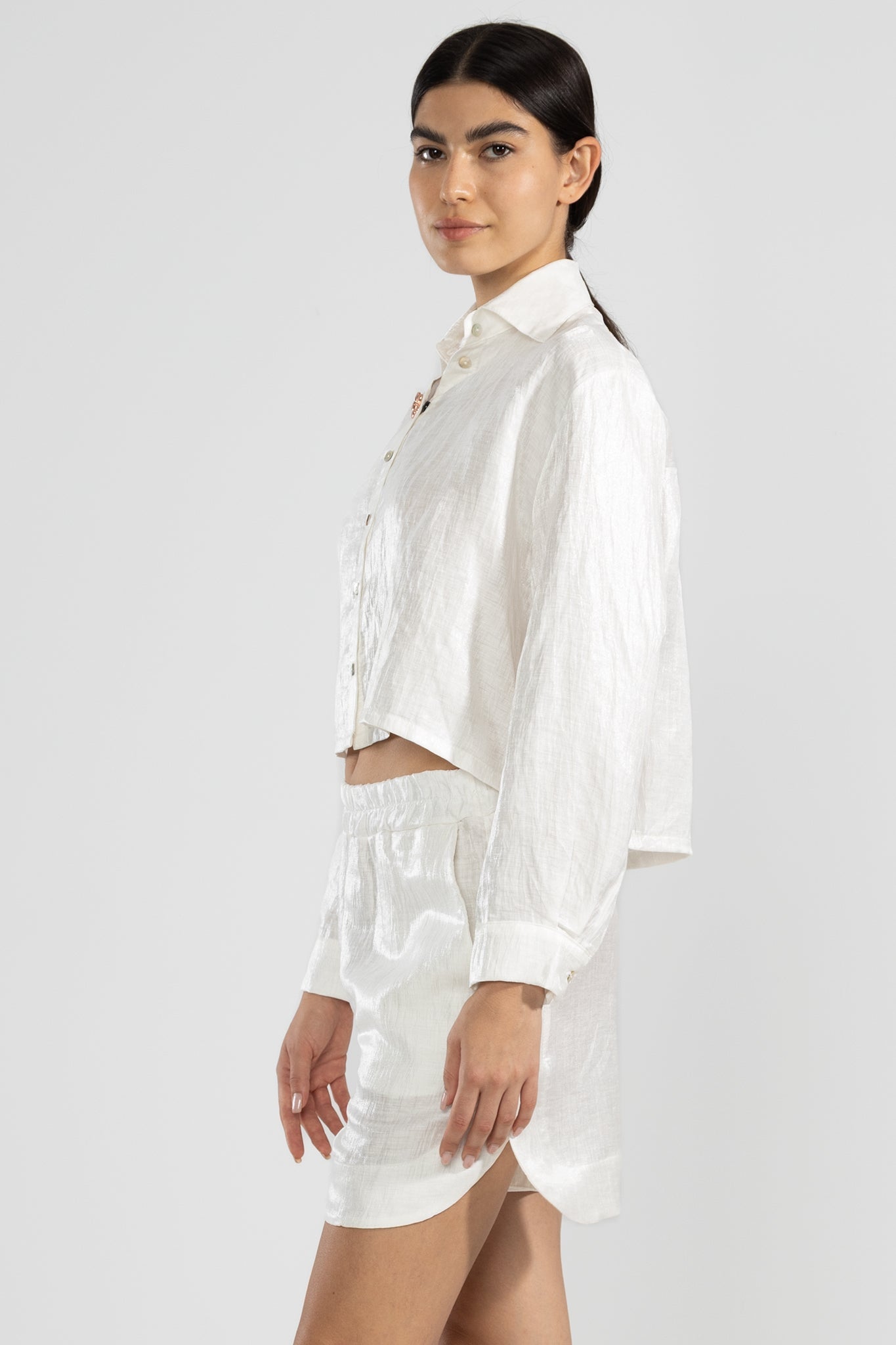 Lara Shirt Blanco - Polonio Uruguay