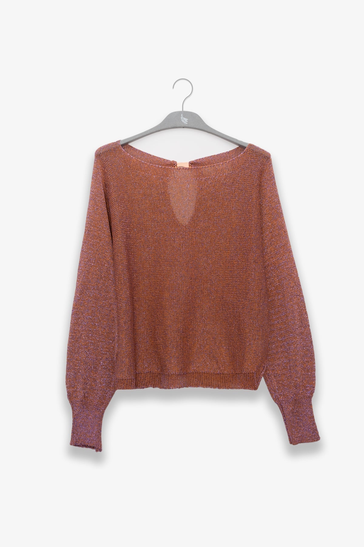 Lu Tiger Sweater Lurex Sunset - Polonio Uruguay