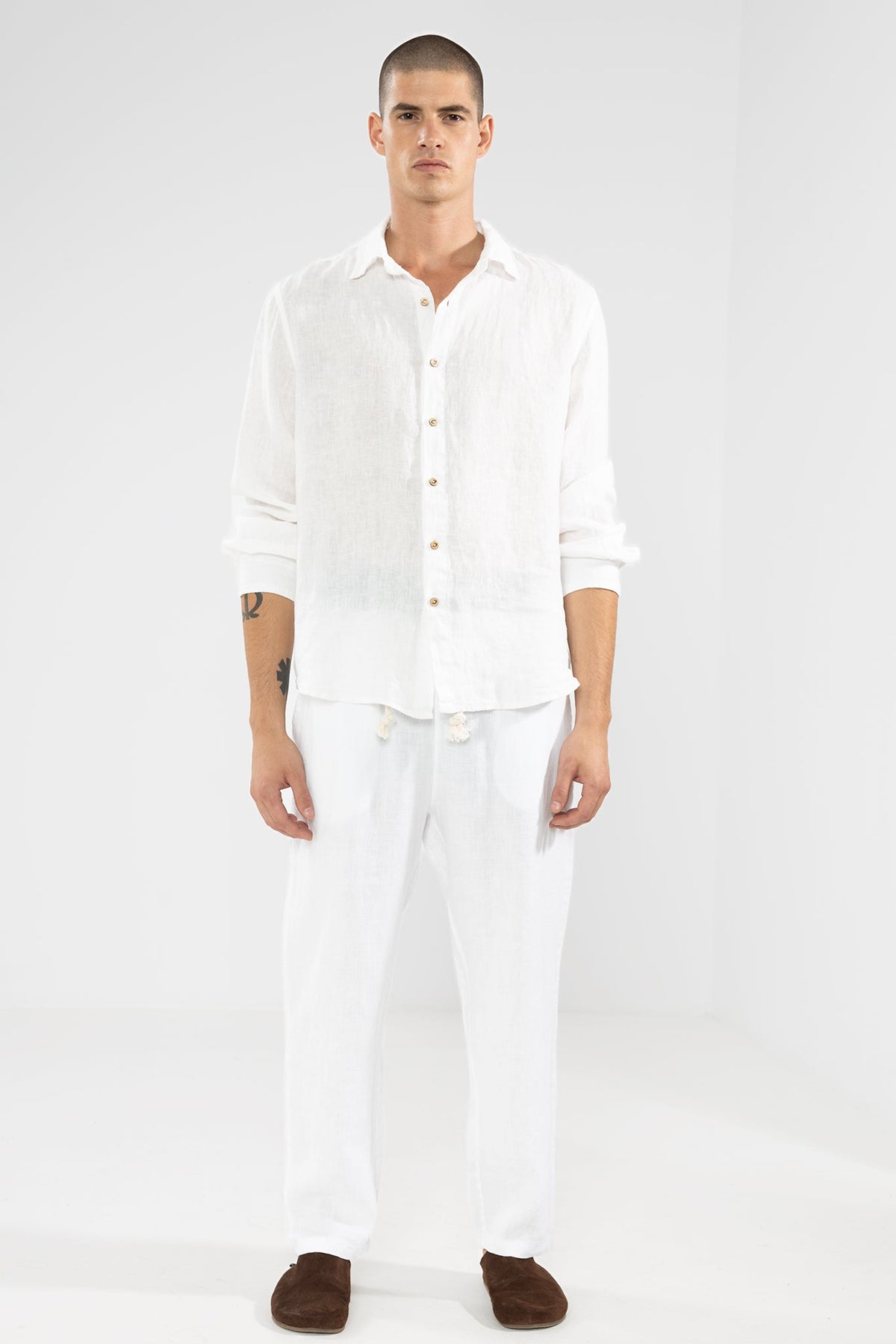 Pantalón 100% Lino Premium Casapueblo Pantalones Polonio UY