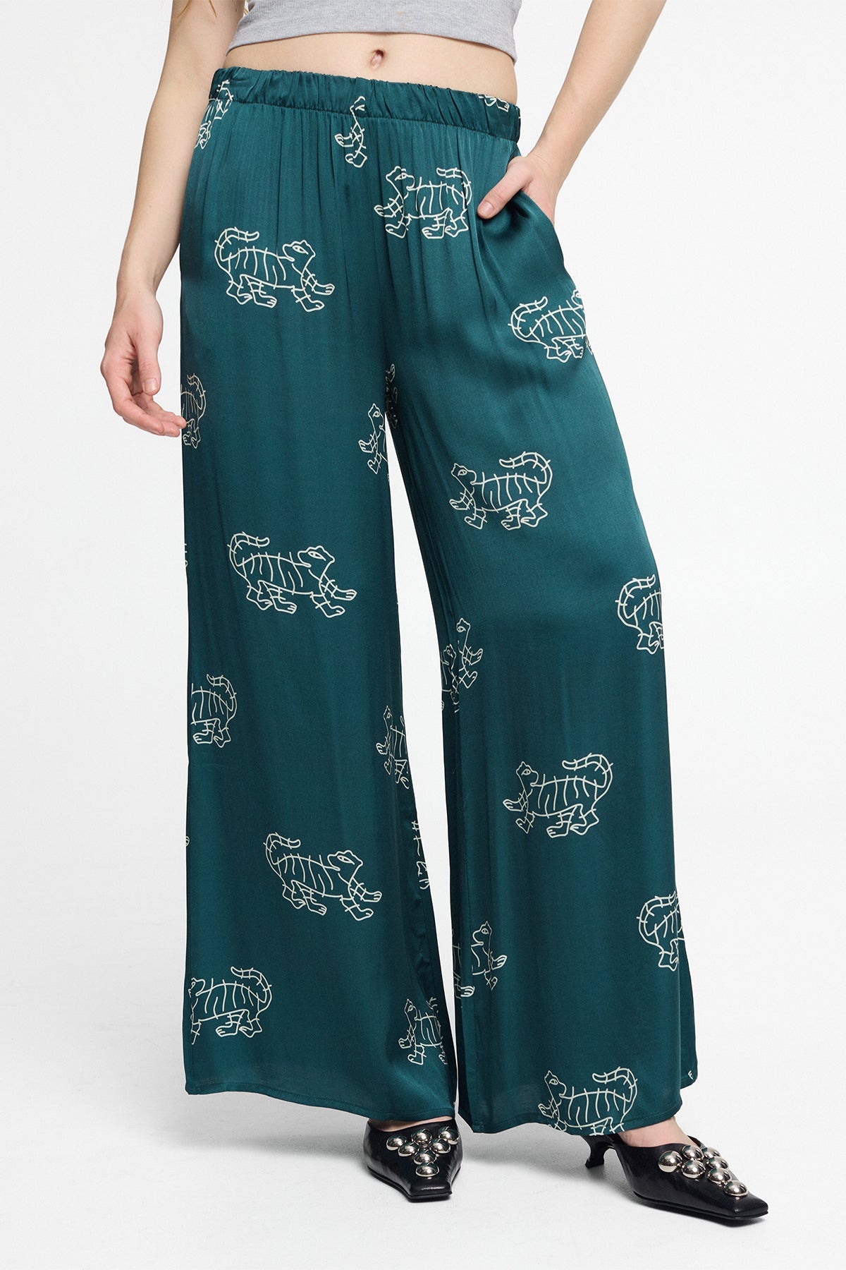 Pantalón Marti Tigress Petrol - Polonio Uruguay