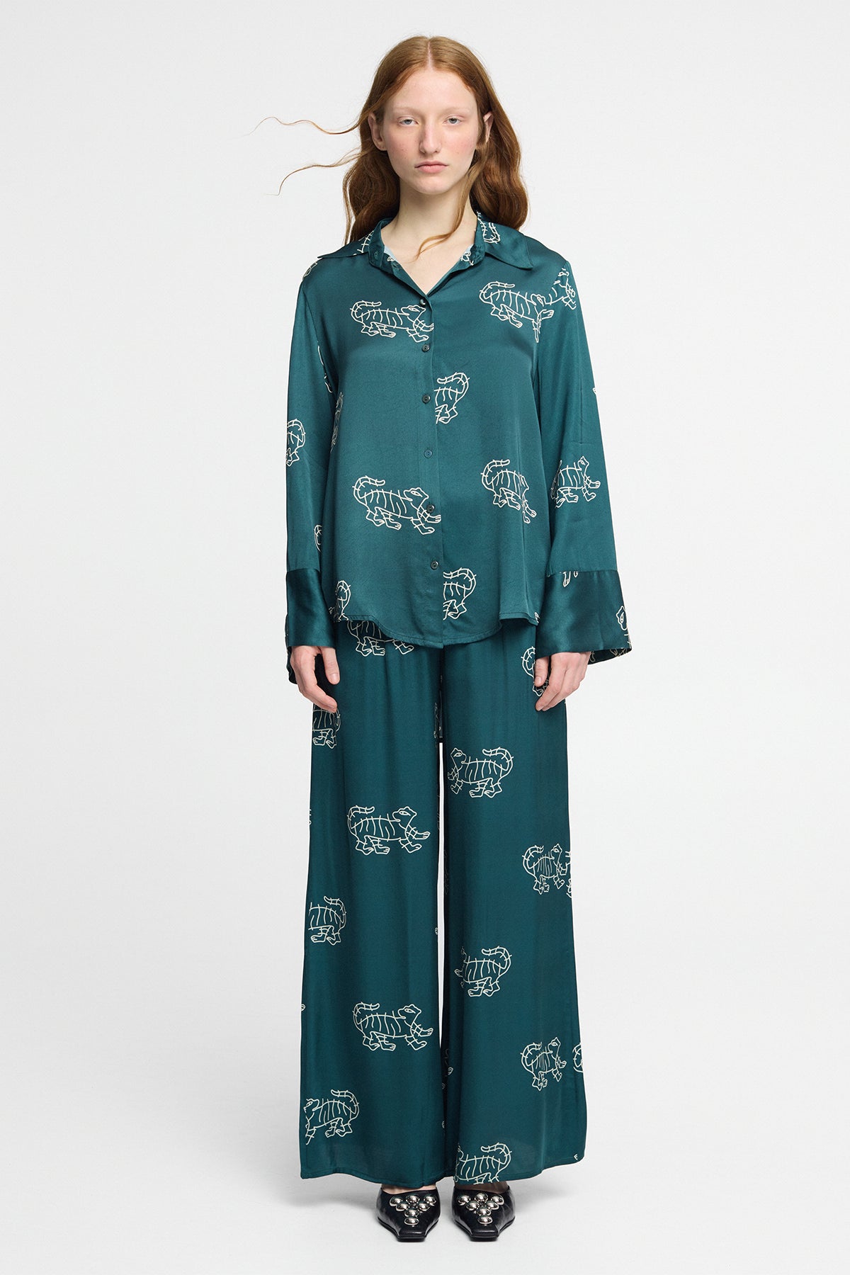 Pantalón Marti Tigress Petrol - Polonio Uruguay