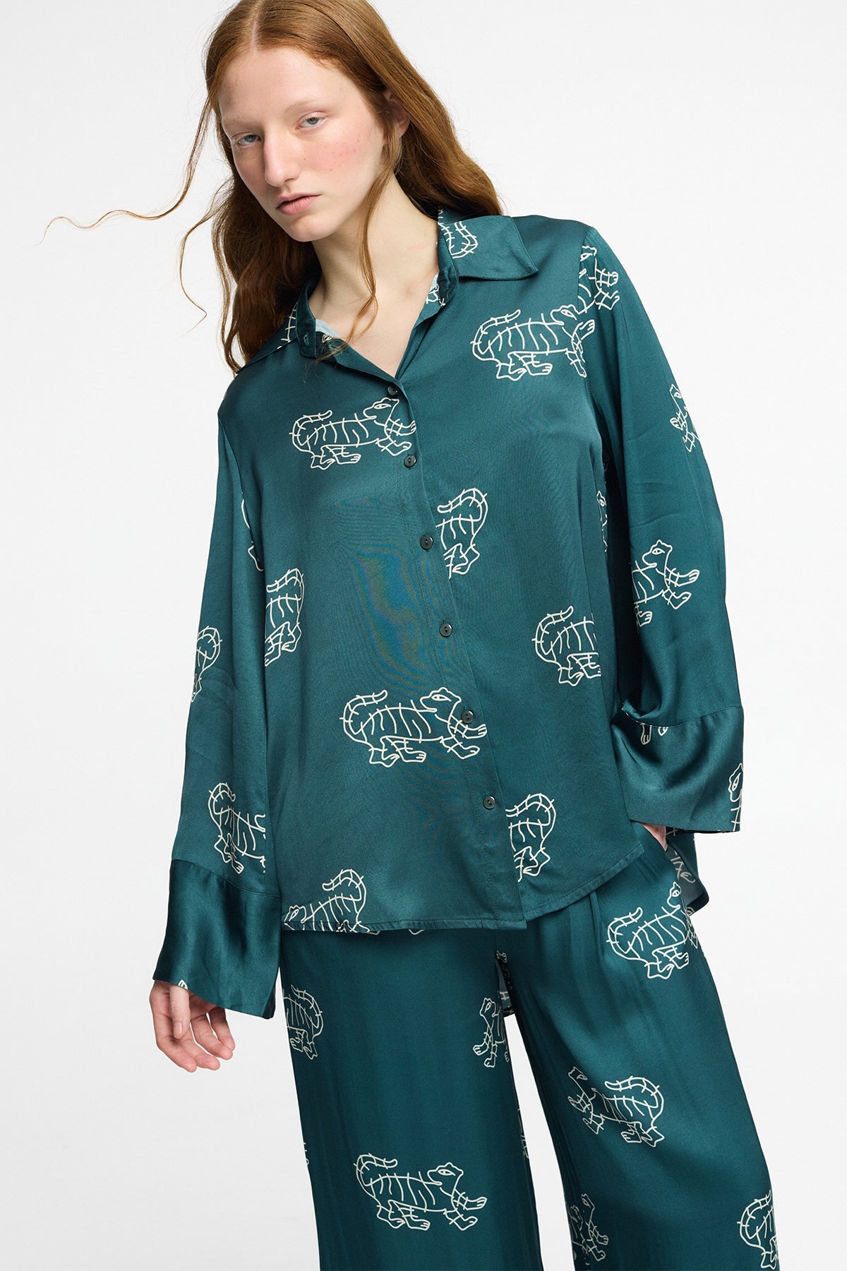 Pantalón Marti Tigress Petrol - Polonio Uruguay