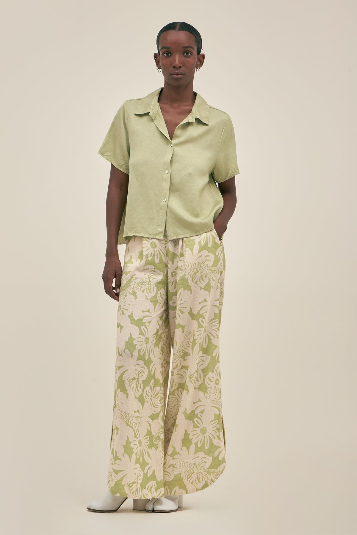 Pantalón Vale Jungle Green - Polonio Uruguay