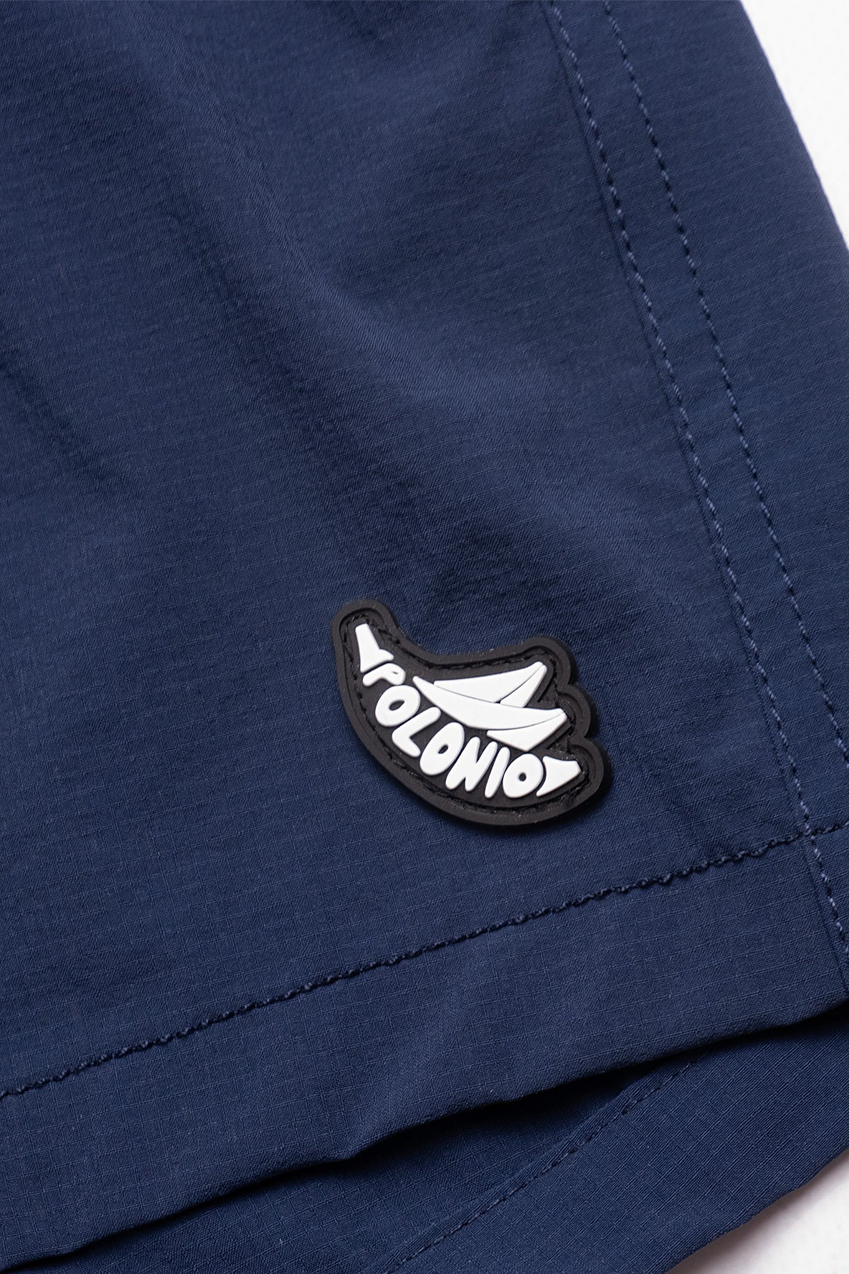 Short de Baño Classic Bordado Blue - Polonio Uruguay