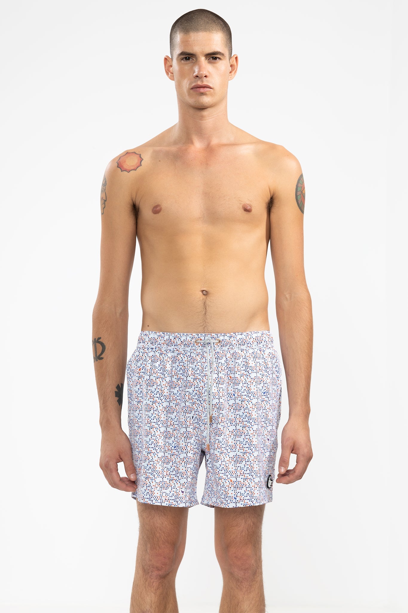 Short de Baño Dots Classic Multicolor - Polonio Uruguay