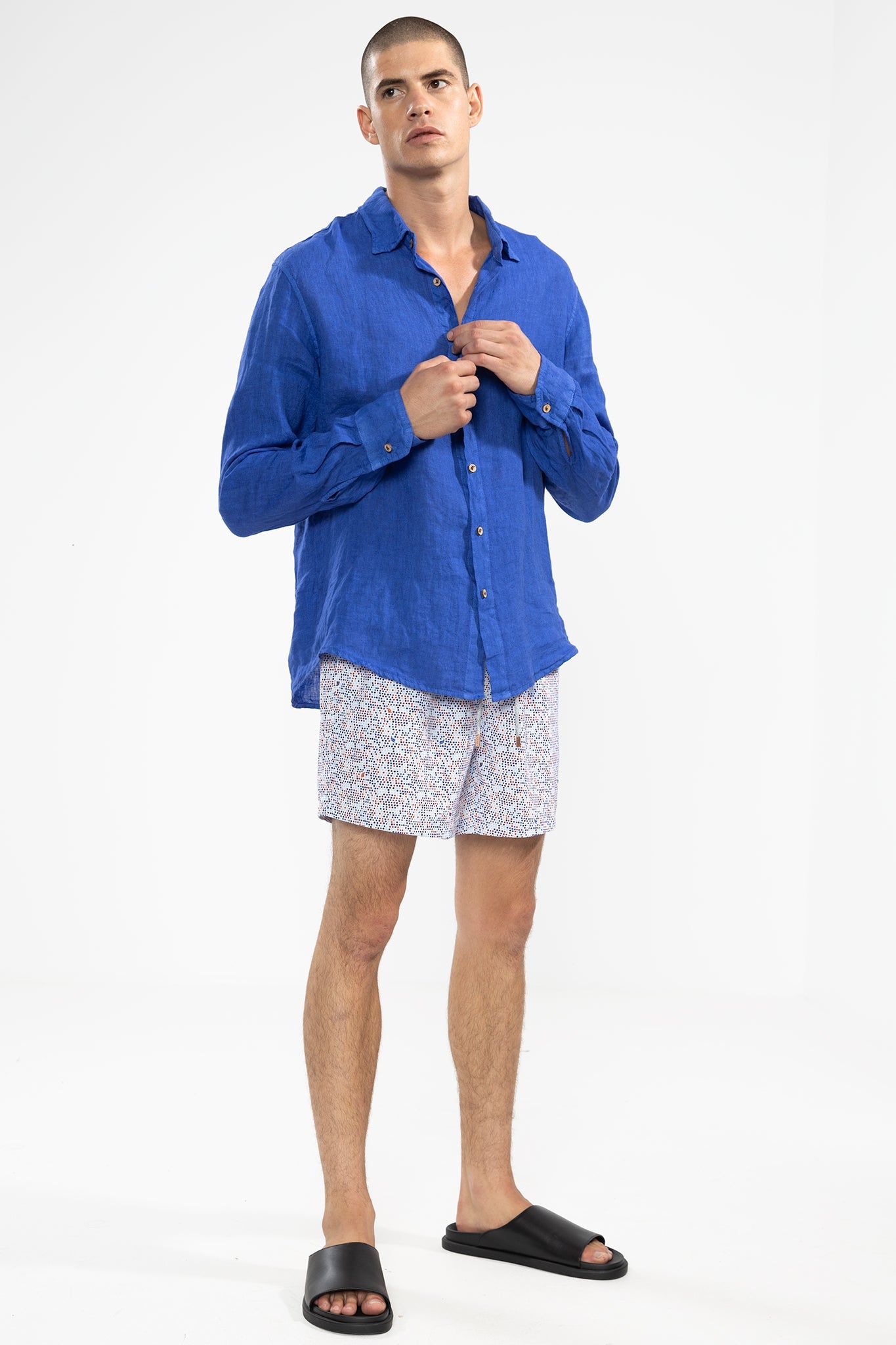 Short de Baño Dots Classic Multicolor - Polonio Uruguay