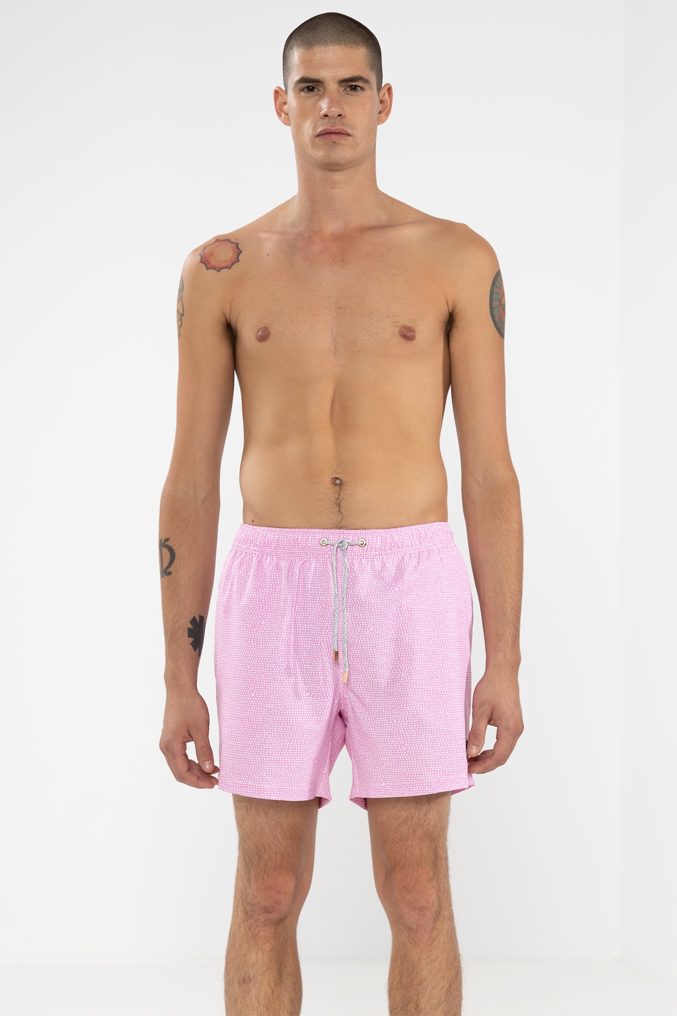 Short de Baño Dots Classic Rosa - Polonio Uruguay