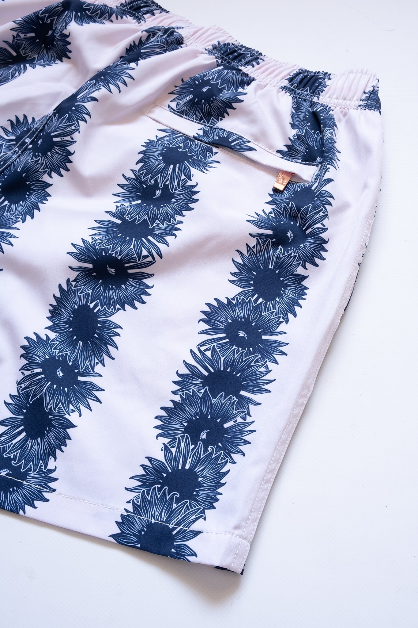 Short de Baño Lover's Bloom Classic Cream - Polonio Uruguay